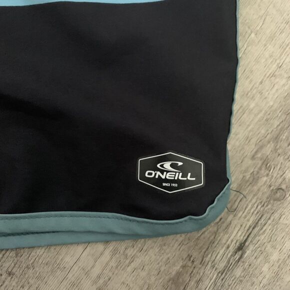 O'Neill Mens Hyperfreak Board Shorts Swim Trunks Multi Stripe Stretch Sz 29 - Picture 6 of 6